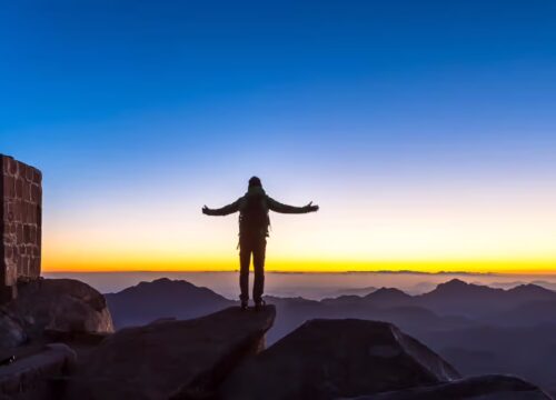 From Sharm: Mount Moses Trekking, Sunrise & Monastery Visit