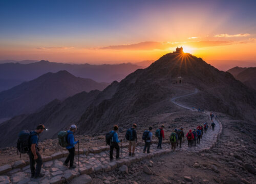 Mount Sinai Sunrise Trek: Experience Egypt’s Iconic Hike full of new adventures